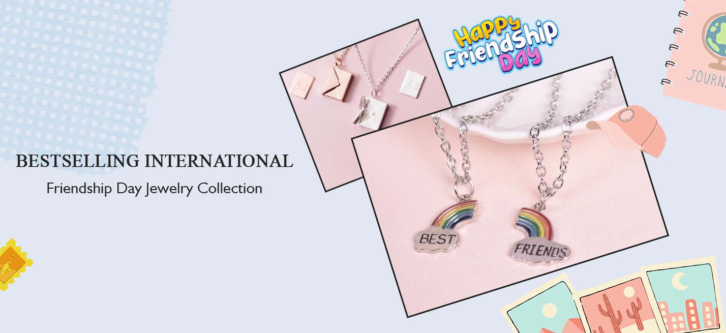 BOSOM-BUDDY 2022, Bestselling International Friendship Day Jewelry Collection