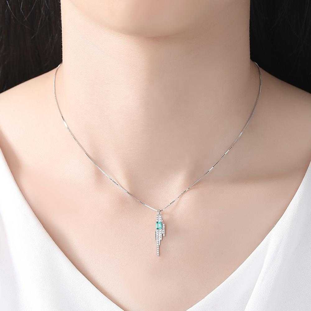 Women's Sterling Silver Waterfall Necklace With 18-Inch Chain